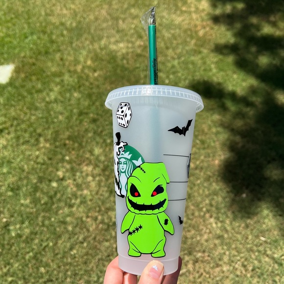 Baby boogie man designed Starbucks reusable venti cold cup - Picture 3 of 5